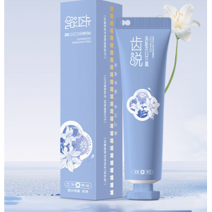 清新美白色修亮白洗白去黄去口气去口臭牙膏80g